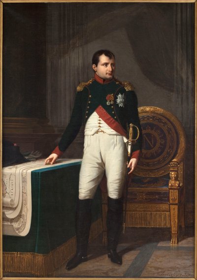 Portrait of Napoleon I by Robert Lefevre